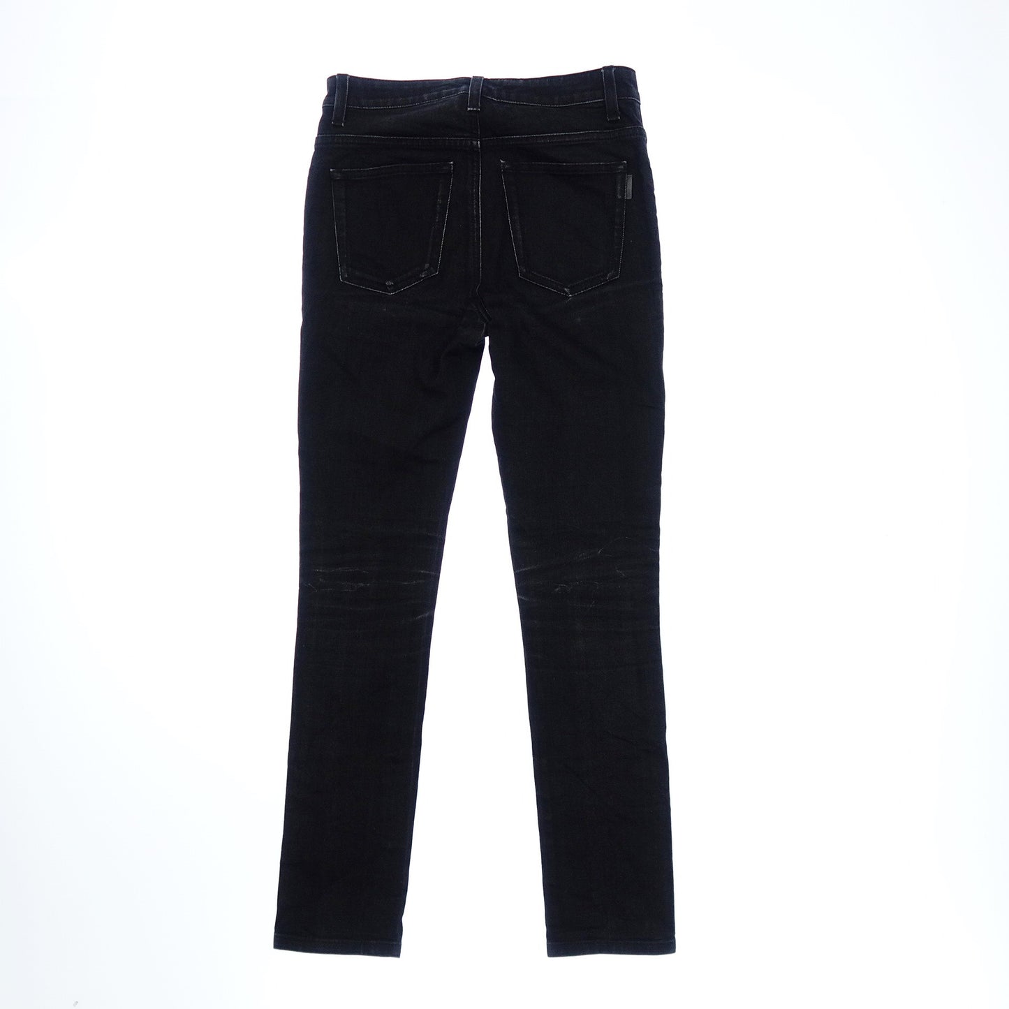 Saint Laurent Denim Pants Black 594588 Women's 25 Black SAINT LAURENT [AFB14] [Used] 