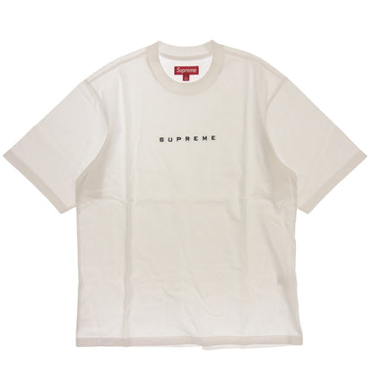 新品同様◆シュプリーム Tシャツ University S/S Top 24SS メンズ ホワイト サイズS Supreme【AFB45】