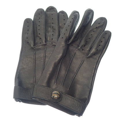 Good condition ◆DENTS Leather Gloves Women's S Black DENTS [AFI21] 