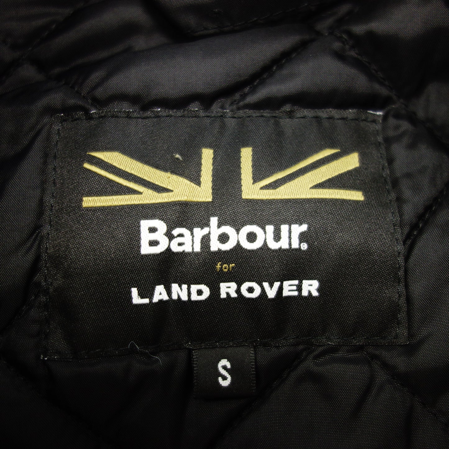 状况非常好 ◆ Barbour 夹克路虎油浸夹克男式黑色 S BARBOUR FOR LAND ROVER [AFA15] 