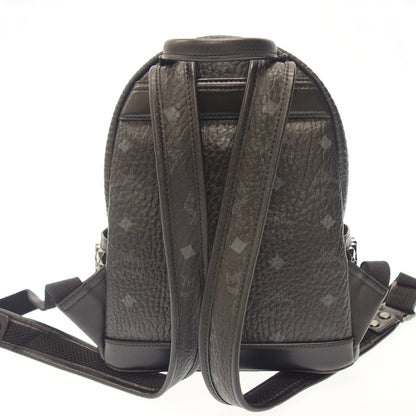 Good condition◆MCM Rucksack S size Black Side studs S size MCM [AFE12] 