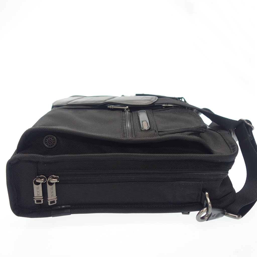 Very good condition ◆ Tumi Briefcase ALPHA Organizer Portfilio Black TUMI [AFE8] 