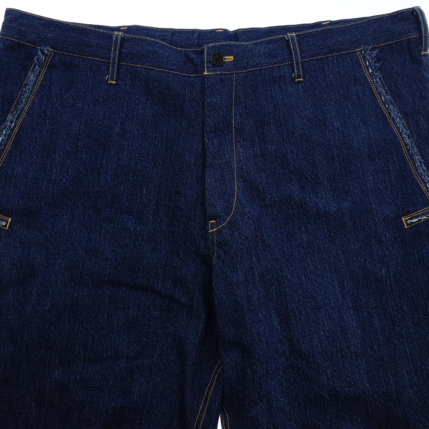 Good condition ◆ Yohji Yamamoto POUR HOMME Sarouel wide denim pants hy-p47-029 Blue Size 3 Men's Yohji Yamamoto POUR HOMME [AFB17] 