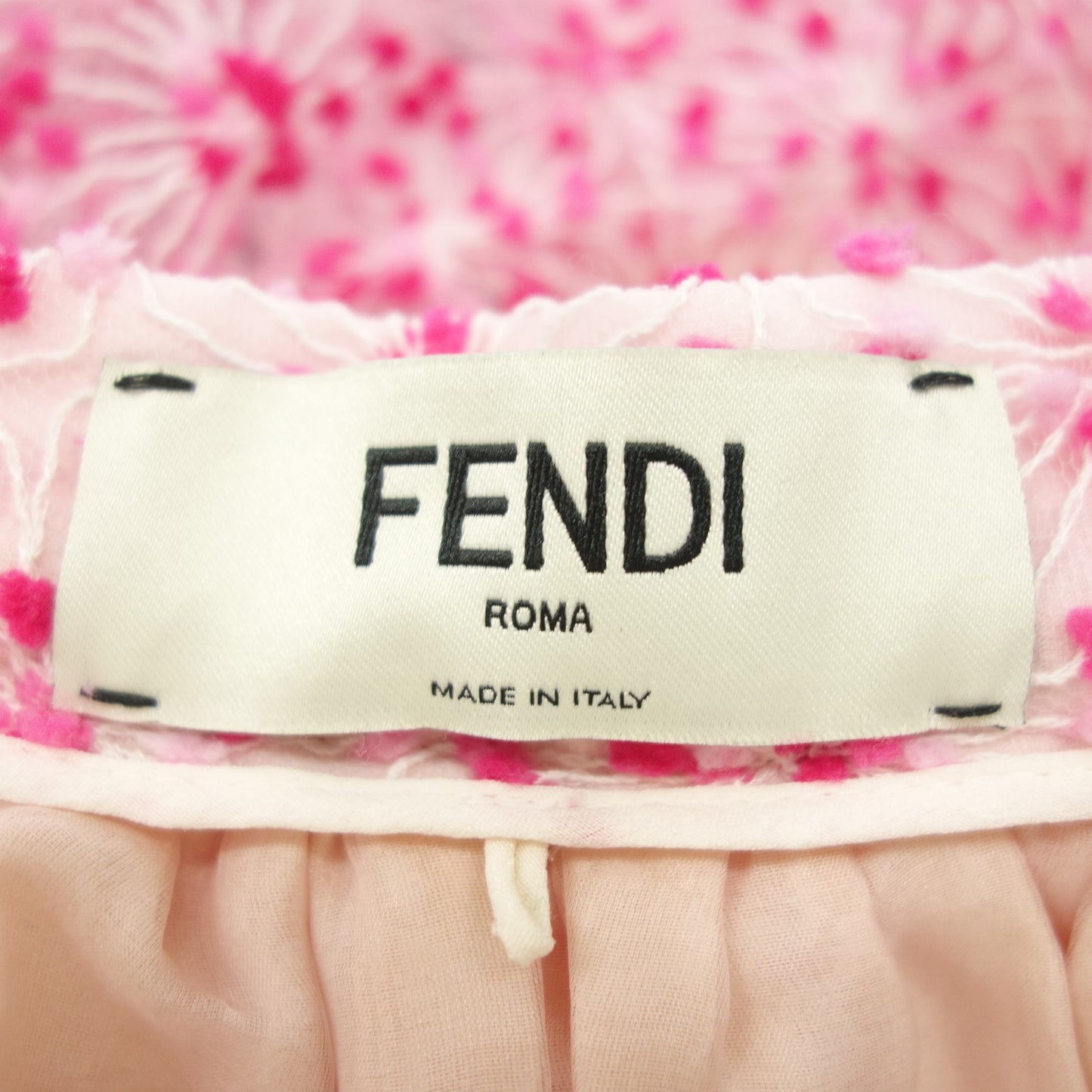 二手 ◆Fendi 薄纱半身裙 FQ6560 47A 女式 粉色 36 FENDI [AFB28] 