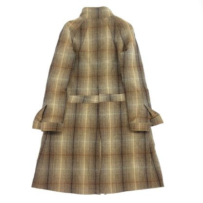 Good condition◆Marni stand collar wool coat ladies 38 beige MARNI [AFB10] 