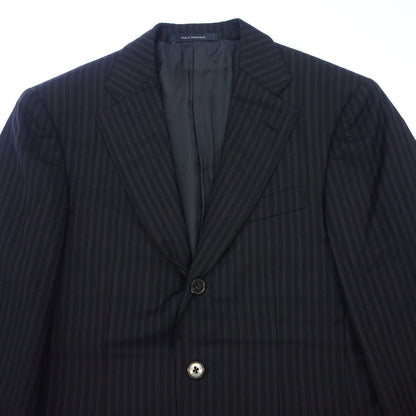 Good condition ◆ Ermenegildo Zegna suit set TROFEO wool striped blue size 44 Ermenegildo Zegna [AFB11] 