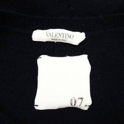Valentino 针织毛衣菱形饰钉男士海军蓝 XL VALENTINO [AFB6] [二手] 
