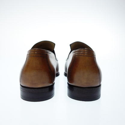 Used ◆ Berluti Leather Shoes Andy Demjour Loafers Men's 8 Brown Berluti [AFC51] 