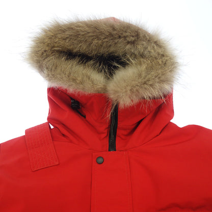 Good Condition◆Arctic Explorer SPECNEZ Fur Down Jacket Men's Red Size L ARCTIC EXPLORER [AFA2] 