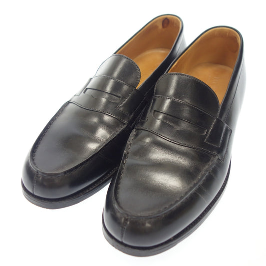 Used ◆JM Weston Leather Shoes Signature Loafers 180 Black 7C JMWESTON [LA] 