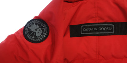 カナダグース ダウンジャケット パーカ アルドリッジ  3032LB メンズ M 赤 CANADAGOOSE【AFA14】【中古】