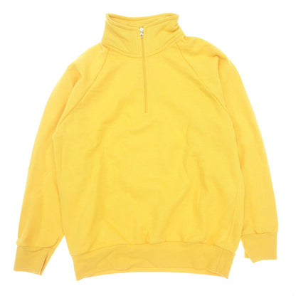 Like new◆Vesti Tops Half Zip Sweatshirt Men's Yellow Size M VESTI [AFB54] 