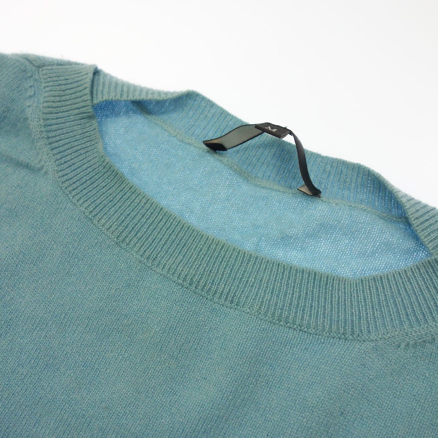 Used◆Gucci Knit Sweater Cashmere GG Embroidery 369063 Men's Light Blue Size M GUCCI [AFB29] 