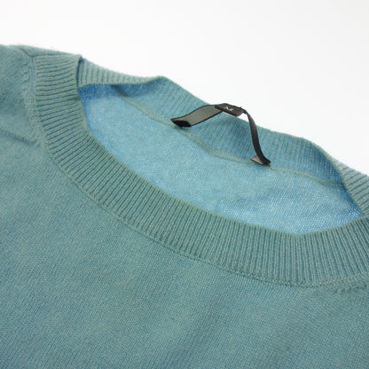 Used◆Gucci Knit Sweater Cashmere GG Embroidery 369063 Men's Light Blue Size M GUCCI [AFB29] 