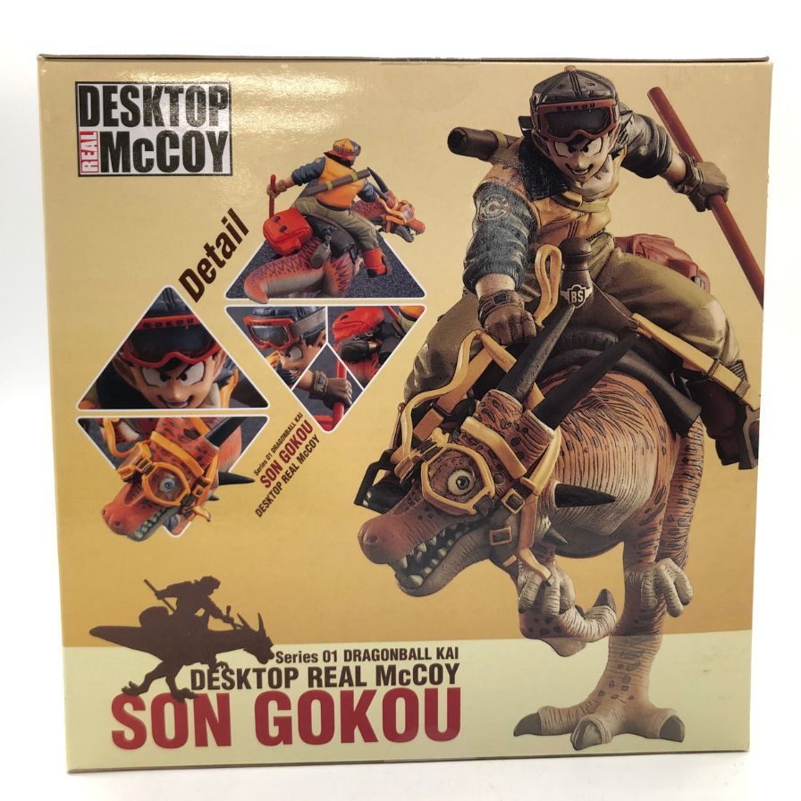 Very good condition ◆Megahouse figure DESKTOP REAL McCOY Series01 Dragon Ball Kai SON GOKOU MegaHouse [7F] [Used] 