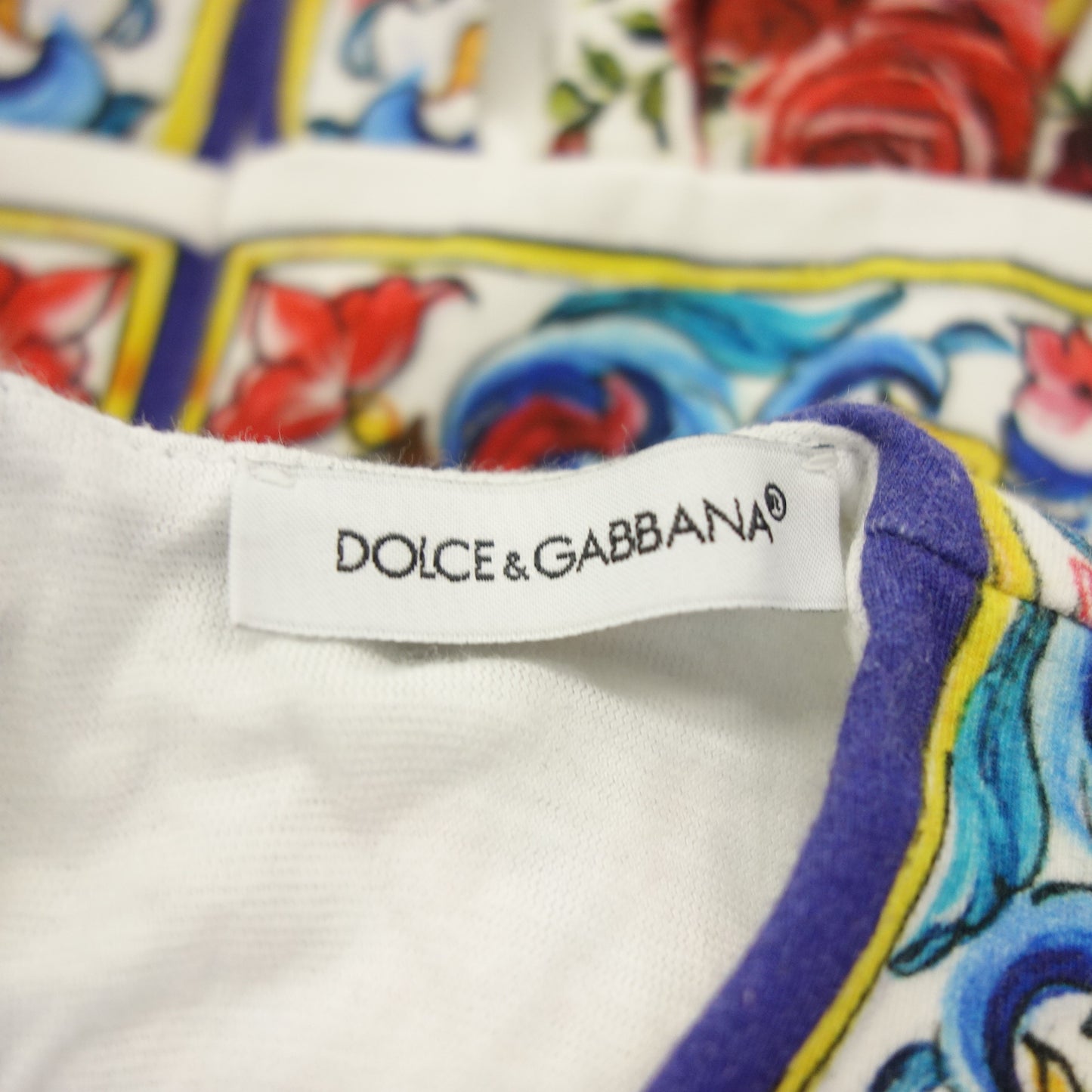 Dolce &amp; Gabbana 一件式花卉印花儿童 68-74 厘米 [AFB23] 