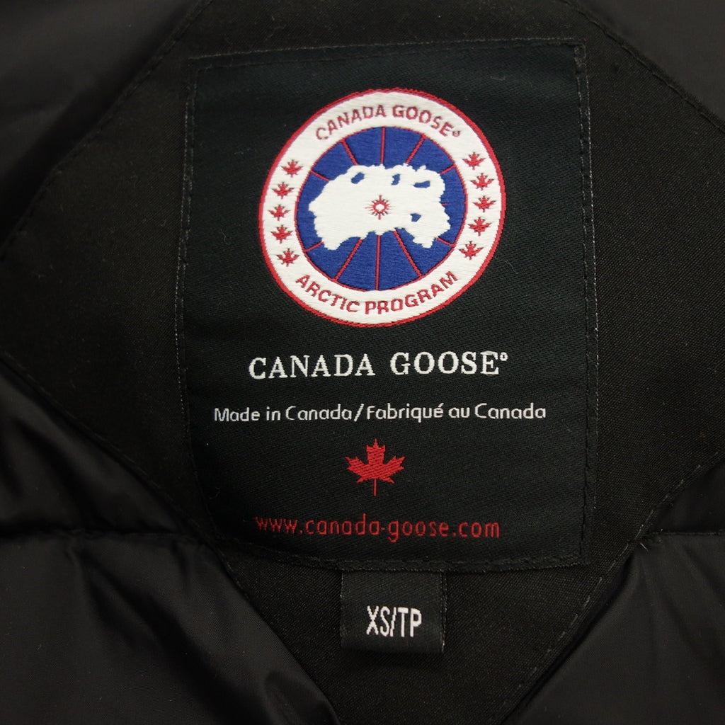 Good Condition◆Canada Goose Down Jacket 4567M Citadel Parka Men's Size XS Black CANADA GOOSE CITADEL PARKA [AFA16] 