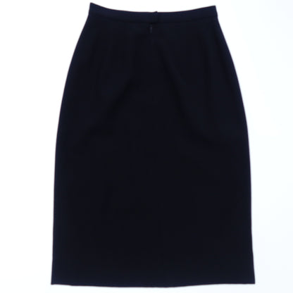 CHANEL Skirt Wool Navy 36 Women's CHANEL [AFB22] [Used] 