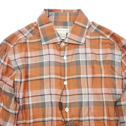 Like new◆ETRO Collection Shirt Etro Japan Tag Men's Size 40 Orange ETRO BEN ETRO ESSERE [AFB14] 