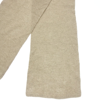 Brunello Cucinelli Knit Scarf Cashmere Beige BRUNELLO CUCINELLI [AFI22] [Used] 