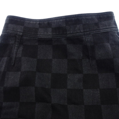 Louis Vuitton Damier 牛仔裙 RW222J NY9 FNSK06 女士 深灰色 34 路易威登 [AFB50] [二手] 