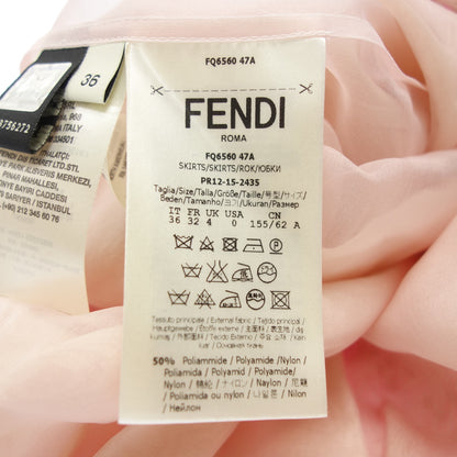 Used ◆Fendi Skirt Tulle FQ6560 47A Women's Pink 36 FENDI [AFB28] 