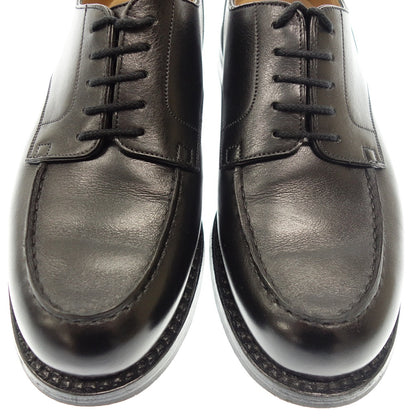 Good Condition◆JMWESTON Leather Shoes U Tip 641 Golf Russian Calf Men's 6E Black JMWESTON GOLF [LA] 