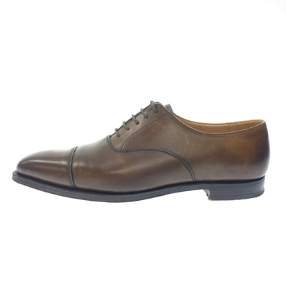 極美品◆クロケット＆ジョーンズ ストレートチップ レザーシューズ ハラム メンズ 7.5 ブラウン系 Crockett&Jones HALLAM【LA】