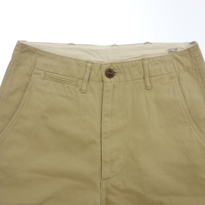 WAREHOUSE DUCK DIGGER Chino Trousers Men's M Beige WAREHOUSE [AFB34] [Used] 