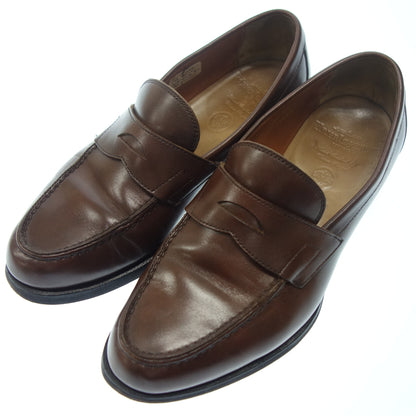 Good condition◆Union Imperial Loafers U2008 Water proof leather Men's 7.5 Brown UNIONIMPERIAL [AFC51] 