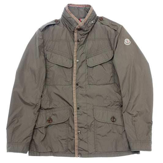 美品◆モンクレール ジャケット BERTRAND ナイロン メンズ サイズ2 グレー MONCLER【AFB18】