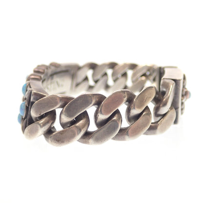 Used ◆Justin Davis Bracelet FORJUSTIN49 Synthetic Opal Silver 925 SBF102 Justin Davis [AFI15] 
