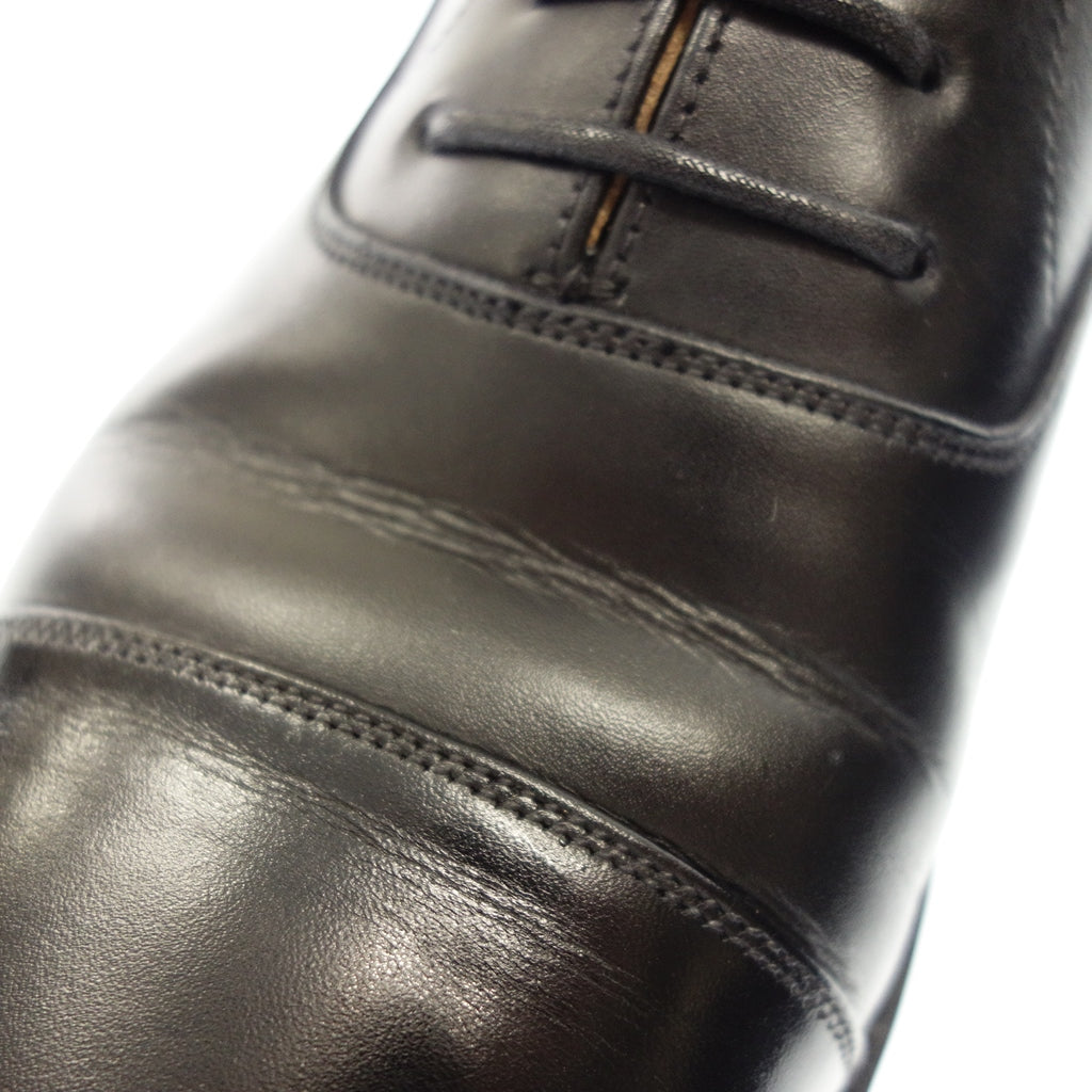 Good Condition ◆Grenson Leather Shoes London Straight Tip 22346 Men's 6F Black GRENSON LONDON [AFC19] 