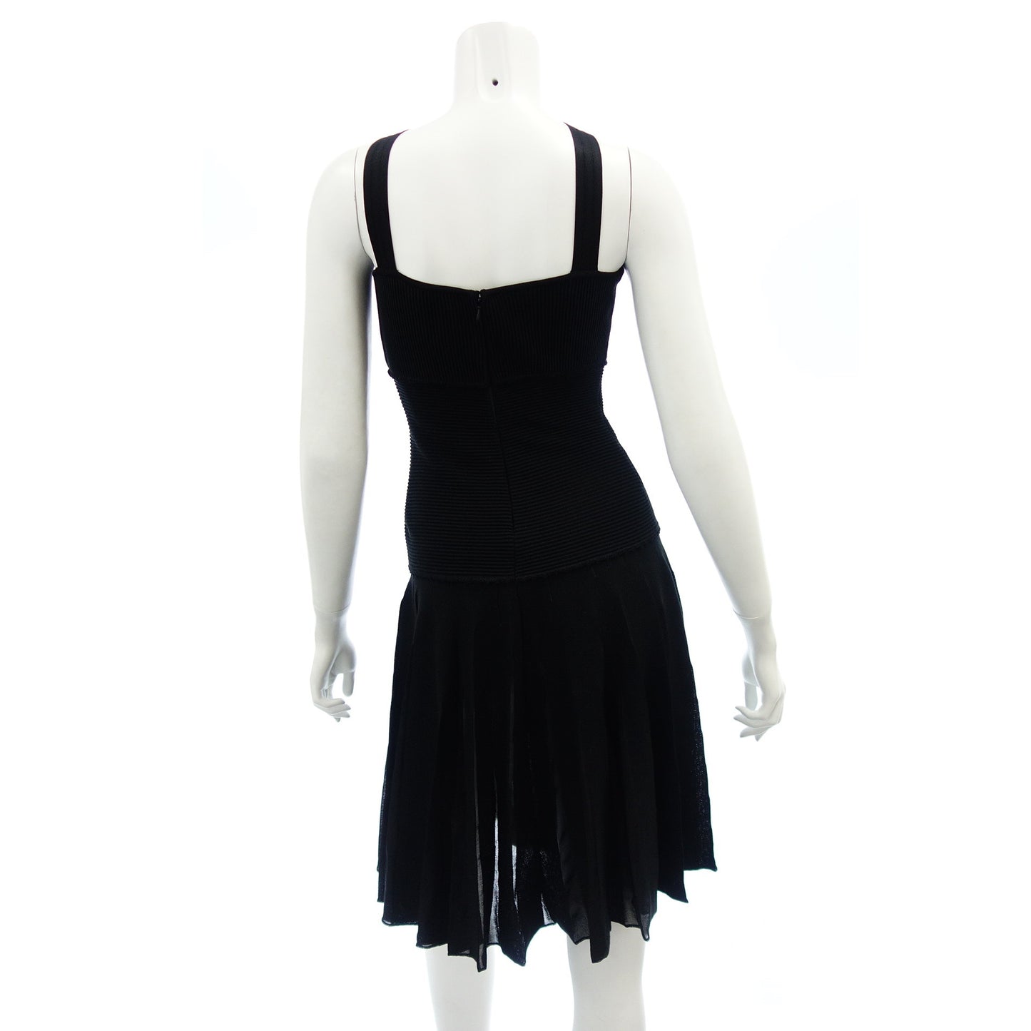 CHANEL One Piece Dress Black Size 38 Women's CHANEL [AFB26] [Used] 