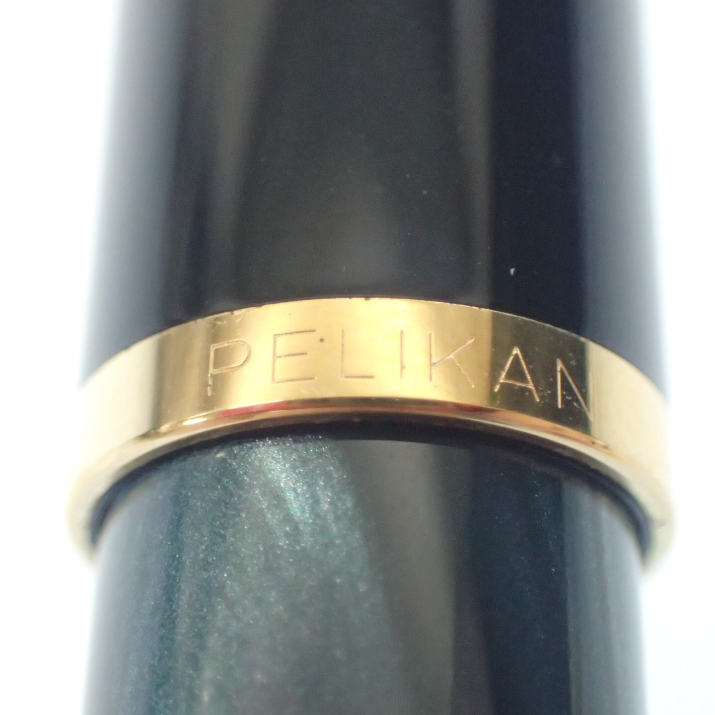 Used ◆ Pelikan fountain pen Souberane blue marble pattern Pelikan [AFI18] 