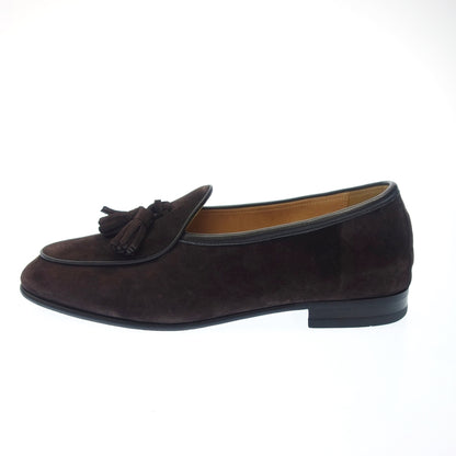 Like new◆United Arrows Belgian Shoes Slip-on Original UA903 Suede Men's 40 Brown UNITED ARROWS [AFD9] 