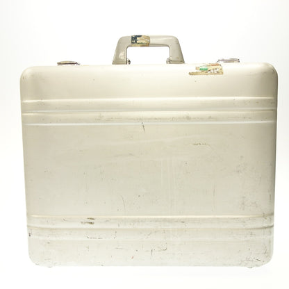Used ◆ZEROHALLIBURTON aluminum attache case large silver ZEROHALLIBURTON 