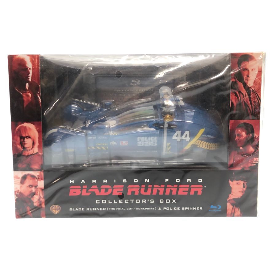 Very good condition ◆ Medicom Toy Figure Blade Runner Collector's Box Blu-ray Set Police Spinner Blue MEDICOM TOY BLADE RUNNER COLLECTOR'S BOX Blu-ray THE FINAL CUT POLICE SPINNER [7F] [Used] 