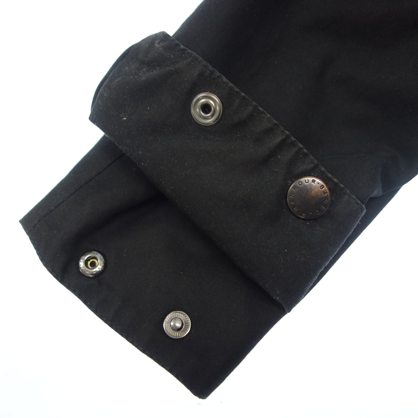 Good condition ◆ Barbour Oiled Jacket Hoodie Men's Black 38 Barbour [AFA22] 