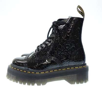 Good condition ◆ Dr. Martens leather boots patent 8 holes ladies black size UK3 Dr. Martens [AFC5] 