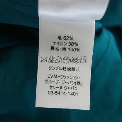 Very good condition ◆ Celine Phoebe period skirt wool nylon ladies green size 38 CELINE [AFB42] 