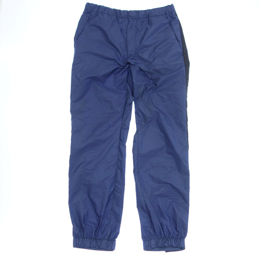 Good Condition◆Prada Nylon Pants Jogger Pants Zip Up Side Line Blue Size S Men's PRADA [AFB29] 