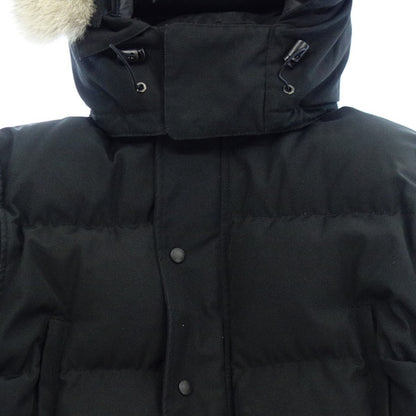 二手◆加拿大鹅羽绒服 Windham 派克大衣 3808MB L 码男式黑色 CANADA GOOSE [AFA16] 