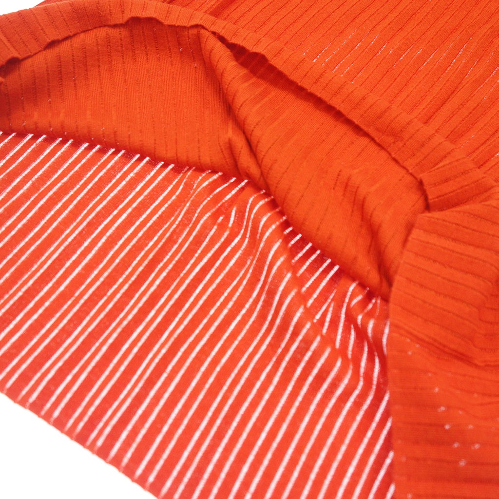 Very good condition◆Chloé Maxi Knit Skirt Women's Orange Size S CHC22UMR50520834S Chloé [AFB32] 