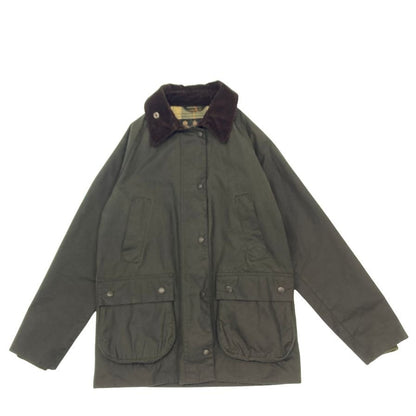 Barbour 油浸夹克 SL 女式 Bidale 卡其色 10 码 Barbour BEDALE [AFB19] 