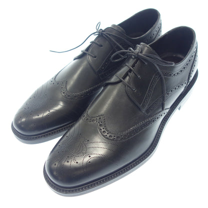 Like new◆Dunhill Full Brogue Shoes Leather Men's Black Size 11 dunhill [AFD3] 