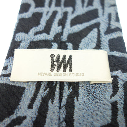 Good condition◆ISSEI MIYAKE Tie Jacquard Silk Navy ISSEI MIYAKE [AFI10] 