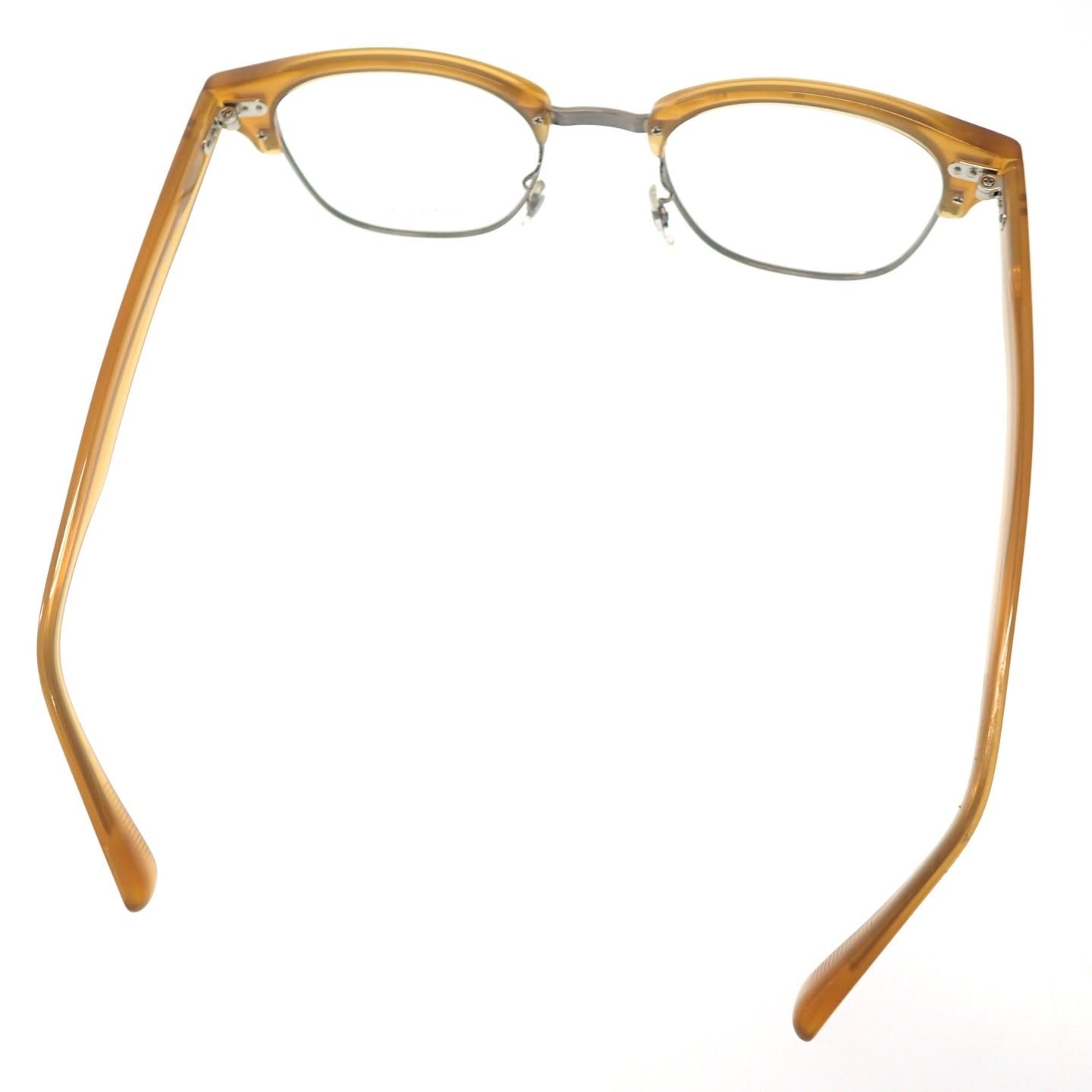 Like new◆OLIVER PEOPLES Glasses Date Glasses BALEN 0OV7994T Brown Case Included OLIVER PEOPLES [AFI12] 