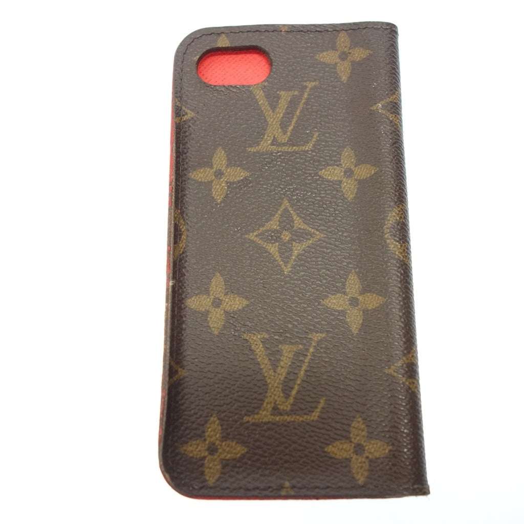 中古◆ルイヴィトン アイフォンケース M61616 モノグラム iPhone6 対応 ブラウン Louis Vuitton【AFI6】