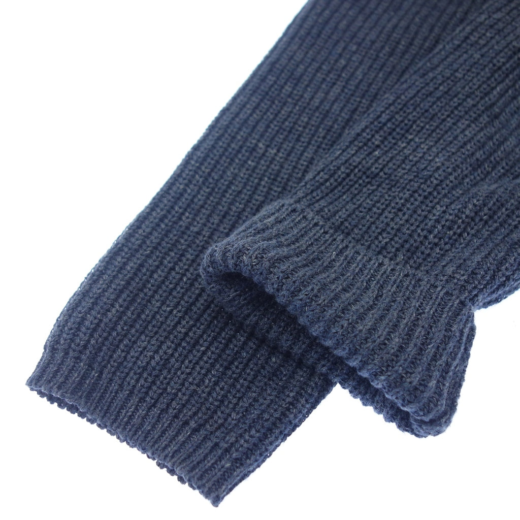 Very good condition◆Brunello Cucinelli Knit Cardigan Double Button Men's Blue Brunello Cucinelli [AFB39] 